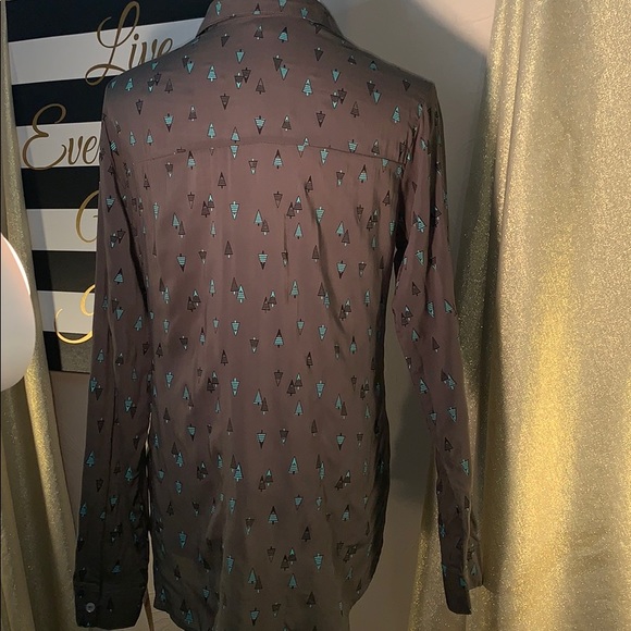 NWT People Concept Button Down Top - Large - Picture 3 of 8